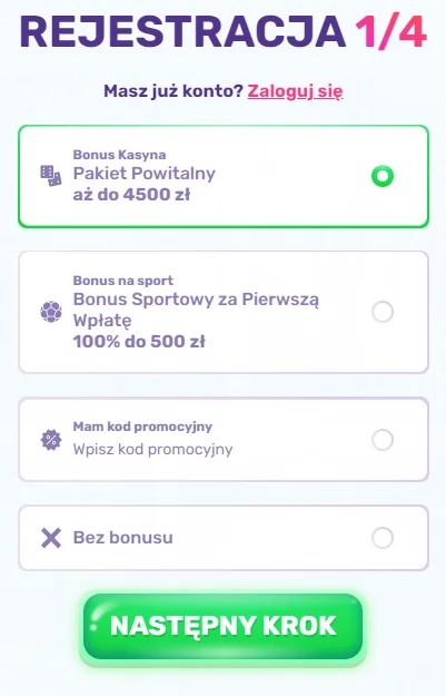 rejestracja slotspalace